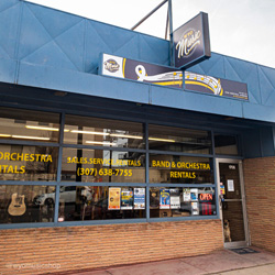 WYO Music Building Exterior