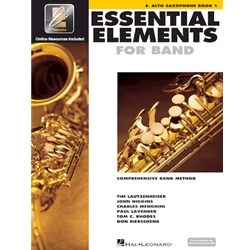 Essential Elements for Band - Eb Alto Saxophone Book 1 with EEi Alto Sax