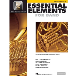 Essential Elements for Band - F Horn Book 1 with EEi F. Horn