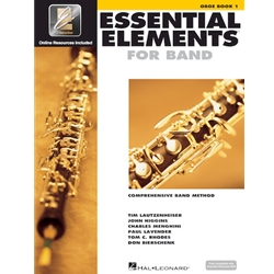 Essential Elements for Band - Oboe Book 1 with EEi Oboe